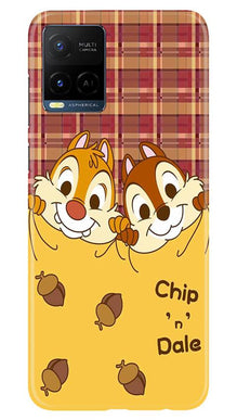 Chip n Dale Mobile Back Case for Vivo Y21 (Design - 342)