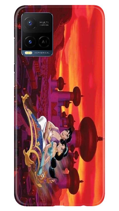 Aladdin Mobile Back Case for Vivo Y21 (Design - 345)