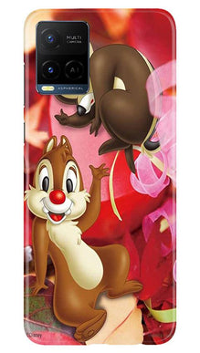 Chip n Dale Mobile Back Case for Vivo Y21 (Design - 349)