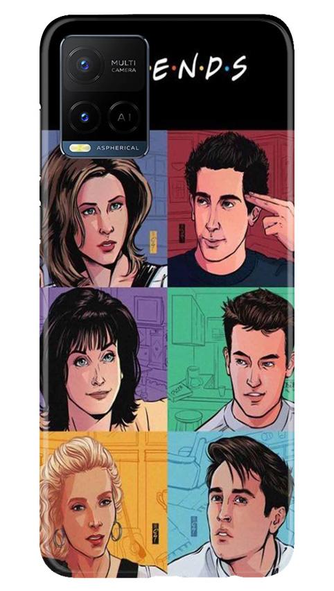 Friends Mobile Back Case for Vivo Y21 (Design - 357)