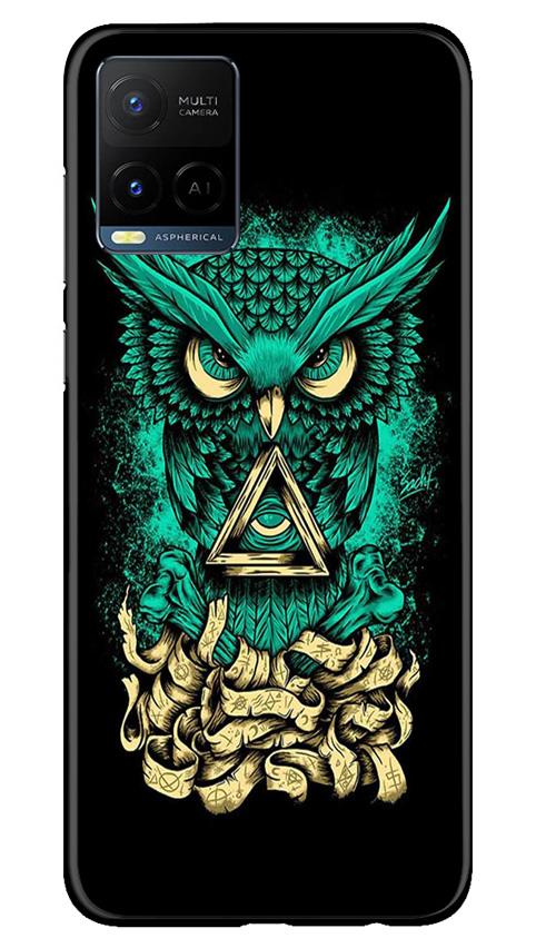 Owl Mobile Back Case for Vivo Y21 (Design - 358)