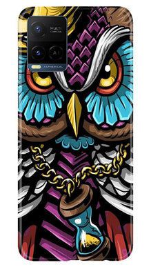 Owl Mobile Back Case for Vivo Y21 (Design - 359)
