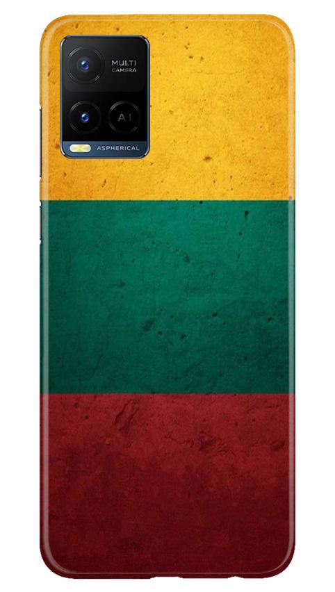 Color Pattern Mobile Back Case for Vivo Y21 (Design - 374)