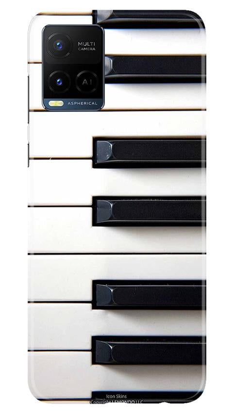 Piano Mobile Back Case for Vivo Y21 (Design - 387)