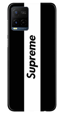 Supreme Mobile Back Case for Vivo Y21 (Design - 388)