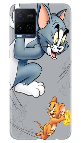 Tom n Jerry Mobile Back Case for Vivo Y21 (Design - 399)