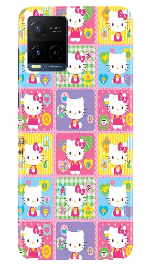 Kitty Mobile Back Case for Vivo Y21 (Design - 400)