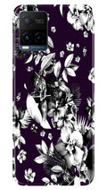white flowers Case for Vivo Y21A