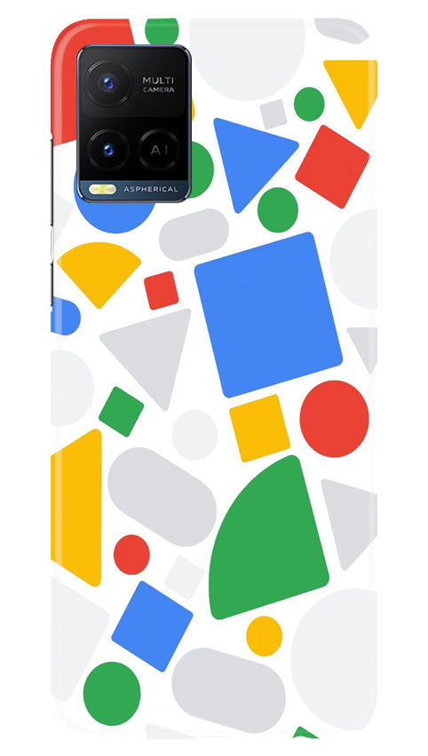 Circul Squar & Tringle Art Case for Vivo Y21e
