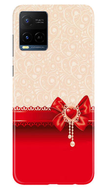 Gift Wrap3 Mobile Back Case for Vivo Y21e (Design - 36)