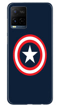 Captain America Case for Vivo Y21e