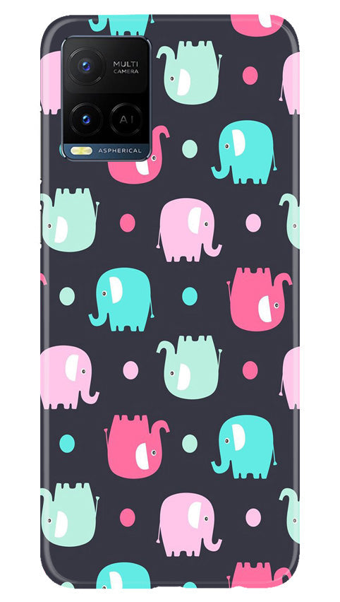 Elephant Baground Case for Vivo Y21e