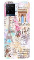 Paris Eiftel Tower Case for Vivo Y21A