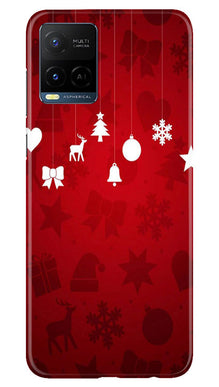 Christmas Mobile Back Case for Vivo Y21e (Design - 78)
