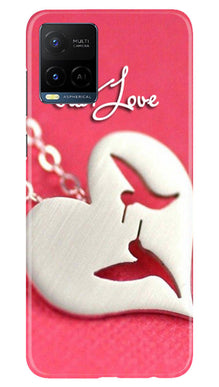 Just love Mobile Back Case for Vivo Y21e (Design - 88)