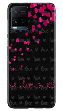 Love in Air Mobile Back Case for Vivo Y21A (Design - 89)