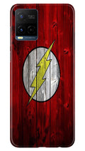 Flash Superhero Case for Vivo Y21A  (Design - 116)