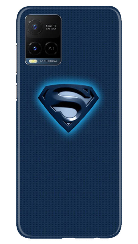 Superman Superhero Case for Vivo Y21A  (Design - 117)