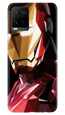 Iron Man Superhero Mobile Back Case for Vivo Y21e  (Design - 122)