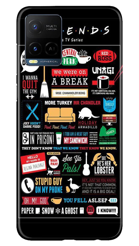 Friends Case for Vivo Y21T  (Design - 145)