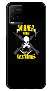 Winner Winner Chicken Dinner Mobile Back Case for Vivo Y21T  (Design - 147)