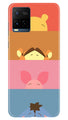 Cartoon Case for Vivo Y21A (Design - 152)