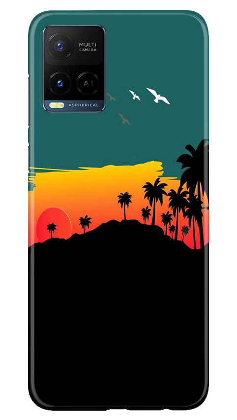 Sky Trees Case for Vivo Y21T (Design - 160)
