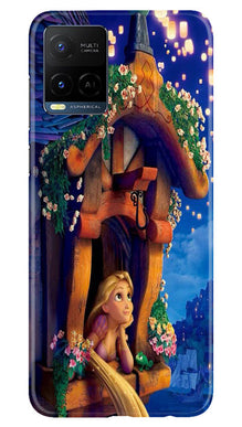 Cute Girl Mobile Back Case for Vivo Y21e (Design - 167)