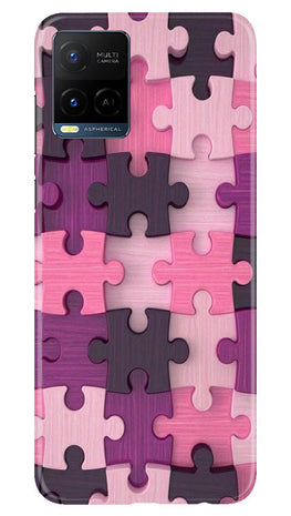 Puzzle Case for Vivo Y21A (Design - 168)