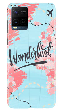 Wonderlust Travel Mobile Back Case for Vivo Y21e (Design - 192)