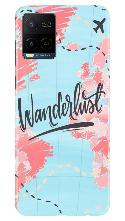 Wonderlust Travel Case for Vivo Y21T (Design No. 192)