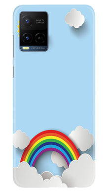 Rainbow Mobile Back Case for Vivo Y21e (Design - 194)