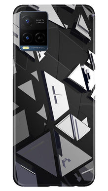 Modern Art Mobile Back Case for Vivo Y21A (Design - 199)
