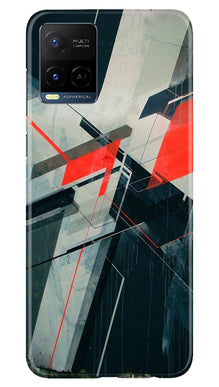Modern Art Mobile Back Case for Vivo Y21e (Design - 200)