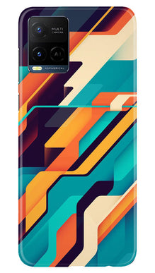 Modern Art Mobile Back Case for Vivo Y21T (Design - 202)