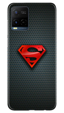 Superman Mobile Back Case for Vivo Y21e (Design - 216)