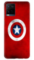 Captain America Case for Vivo Y21e (Design No. 218)