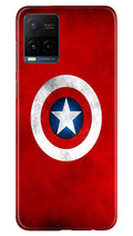 Captain America Case for Vivo Y21A (Design No. 218)