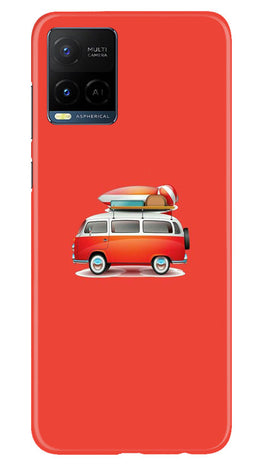 Travel Bus Case for Vivo Y21T (Design No. 227)