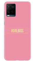 Girl Boss Pink Case for Vivo Y21e (Design No. 232)