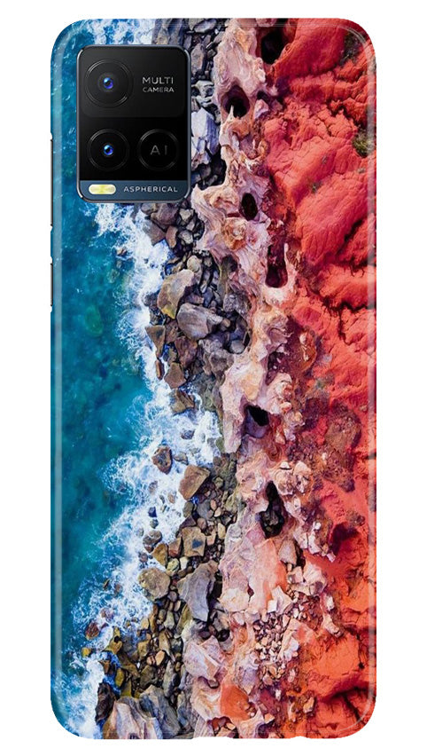 Sea Shore Case for Vivo Y21T (Design No. 242)