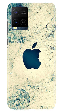 Apple Logo Mobile Back Case for Vivo Y21e (Design - 251)