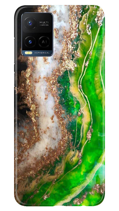 Marble Texture Mobile Back Case for Vivo Y21T (Design - 269)