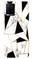 Marble Texture Mobile Back Case for Vivo Y21T (Design - 284)