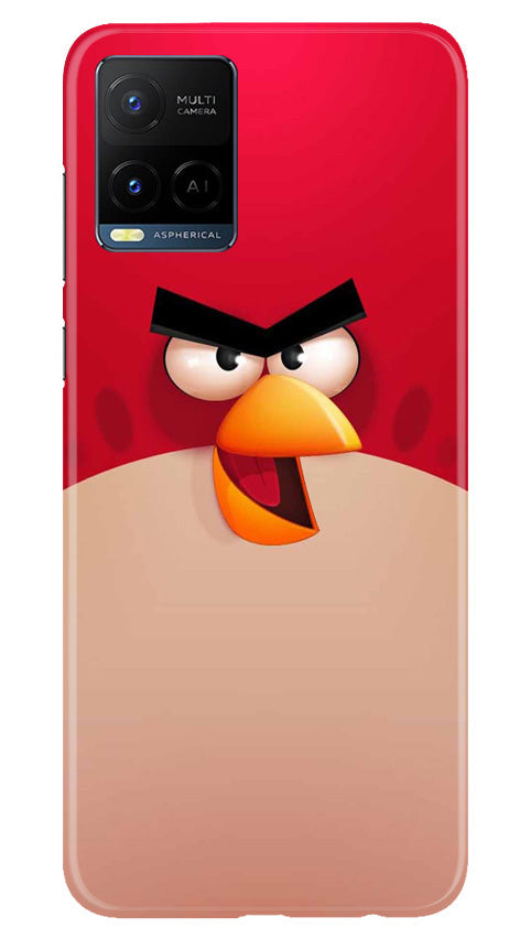 Angry Bird Red Mobile Back Case for Vivo Y21e (Design - 287)