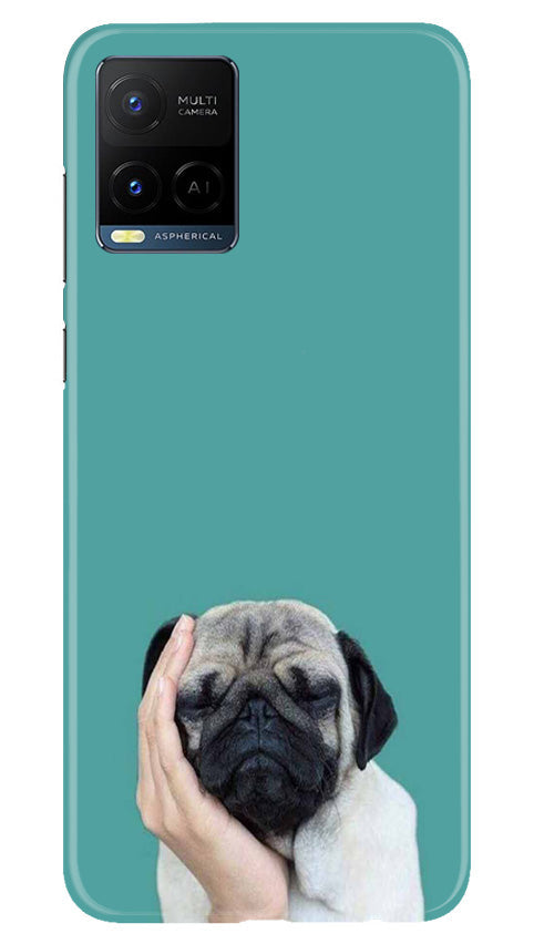 Puppy Mobile Back Case for Vivo Y21A (Design - 295)