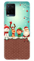 Santa Claus Mobile Back Case for Vivo Y21e (Design - 296)