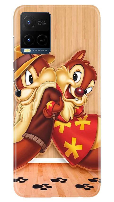 Chip n Dale Mobile Back Case for Vivo Y21T (Design - 297)