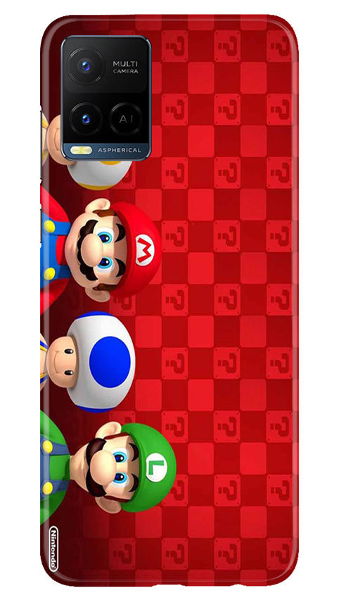 Mario Mobile Back Case for Vivo Y21A (Design - 299)