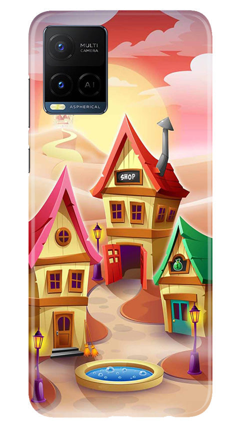 Sweet Home Mobile Back Case for Vivo Y21e (Design - 300)